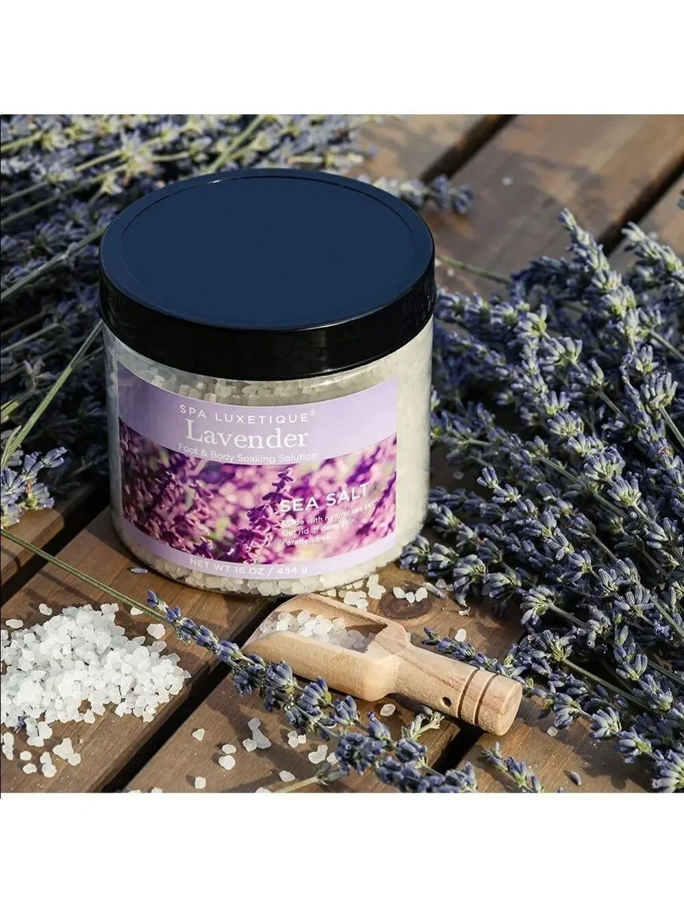 Bath Salts Gift Set with Argan Oil, Bath Bomb Relaxing Bath Set for Women
